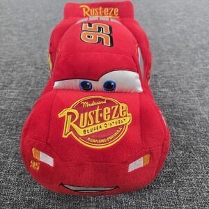 Disney Pixar Cars Lightning McQueen Plush Toy Pillow Stuffed Animal 95
